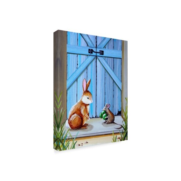 Cindy Thornton 'Peter Rabbit 13' Canvas Art,18x24